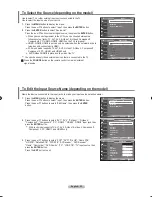 Preview for 25 page of Samsung LN T4053H - 40" LCD TV Owner'S Instructions Manual