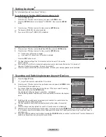 Preview for 83 page of Samsung LN T4053H - 40" LCD TV Owner'S Instructions Manual