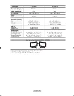 Preview for 92 page of Samsung LN T4053H - 40" LCD TV Owner'S Instructions Manual