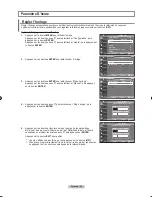 Preview for 148 page of Samsung LN T4053H - 40" LCD TV Owner'S Instructions Manual