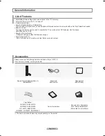 Preview for 4 page of Samsung LN-T4061F Owner'S Instructions Manual