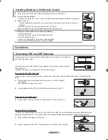 Preview for 8 page of Samsung LN-T4061F Owner'S Instructions Manual