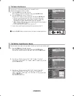 Preview for 24 page of Samsung LN-T4061F Owner'S Instructions Manual