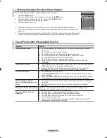 Preview for 82 page of Samsung LN-T4061F Owner'S Instructions Manual