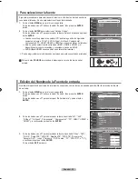 Preview for 112 page of Samsung LN-T4061F Owner'S Instructions Manual