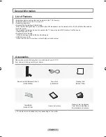 Preview for 4 page of Samsung LN-T4066F Owner'S Instructions Manual