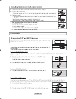 Preview for 8 page of Samsung LN-T4066F Owner'S Instructions Manual