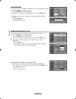 Preview for 26 page of Samsung LN-T4066F Owner'S Instructions Manual