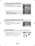 Preview for 39 page of Samsung LN-T4066F Owner'S Instructions Manual