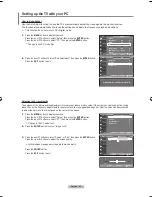 Preview for 47 page of Samsung LN-T4066F Owner'S Instructions Manual