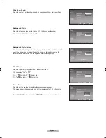 Preview for 78 page of Samsung LN-T4066F Owner'S Instructions Manual