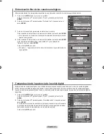 Preview for 133 page of Samsung LN-T4066F Owner'S Instructions Manual