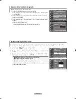 Preview for 145 page of Samsung LN-T4066F Owner'S Instructions Manual