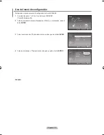 Preview for 165 page of Samsung LN-T4066F Owner'S Instructions Manual