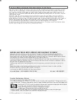 Preview for 2 page of Samsung LN-T4069F Owner'S Instructions Manual