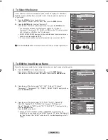 Preview for 24 page of Samsung LN-T4069F Owner'S Instructions Manual