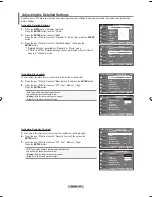 Preview for 27 page of Samsung LN-T4069F Owner'S Instructions Manual