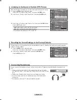 Preview for 39 page of Samsung LN-T4069F Owner'S Instructions Manual