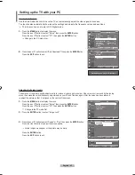 Preview for 47 page of Samsung LN-T4069F Owner'S Instructions Manual