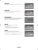 Preview for 78 page of Samsung LN-T4069F Owner'S Instructions Manual