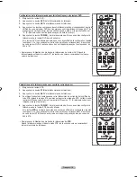 Preview for 110 page of Samsung LN-T4069F Owner'S Instructions Manual