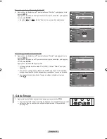 Preview for 124 page of Samsung LN-T4069F Owner'S Instructions Manual