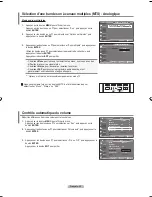 Preview for 127 page of Samsung LN-T4069F Owner'S Instructions Manual