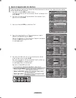 Preview for 131 page of Samsung LN-T4069F Owner'S Instructions Manual