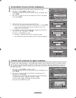 Preview for 135 page of Samsung LN-T4069F Owner'S Instructions Manual