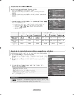 Preview for 218 page of Samsung LN-T4069F Owner'S Instructions Manual