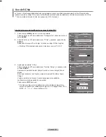 Preview for 238 page of Samsung LN-T4069F Owner'S Instructions Manual