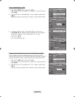 Preview for 239 page of Samsung LN-T4069F Owner'S Instructions Manual