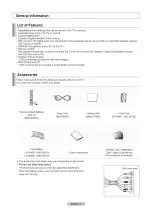 Preview for 4 page of Samsung LN-T4069FX Owner'S Instructions Manual