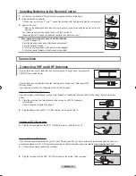 Предварительный просмотр 8 страницы Samsung LN-T4071F Owner'S Instructions Manual