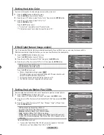 Предварительный просмотр 31 страницы Samsung LN-T4071F Owner'S Instructions Manual