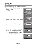 Предварительный просмотр 141 страницы Samsung LN-T4071F Owner'S Instructions Manual