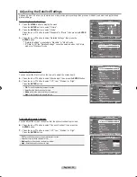 Предварительный просмотр 27 страницы Samsung LN-T4681F - 46" LCD TV Owner'S Instructions Manual