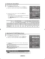 Предварительный просмотр 39 страницы Samsung LN-T4681F - 46" LCD TV Owner'S Instructions Manual