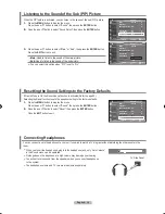 Предварительный просмотр 40 страницы Samsung LN-T4681F - 46" LCD TV Owner'S Instructions Manual