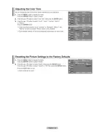 Preview for 26 page of Samsung LN-T5271F Owner'S Instructions Manual