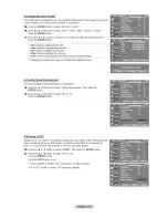 Preview for 29 page of Samsung LN-T5271F Owner'S Instructions Manual