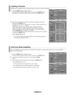 Preview for 44 page of Samsung LN-T5271F Owner'S Instructions Manual