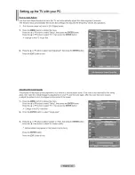 Preview for 47 page of Samsung LN-T5271F Owner'S Instructions Manual