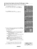 Preview for 54 page of Samsung LN-T5271F Owner'S Instructions Manual