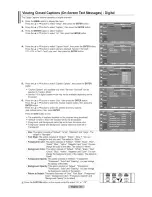 Preview for 55 page of Samsung LN-T5271F Owner'S Instructions Manual