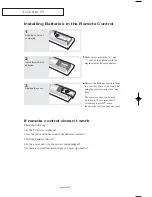 Preview for 10 page of Samsung LN15S51 Owner'S Instructions Manual