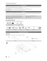 Предварительный просмотр 4 страницы Samsung LN16D450 User Manual