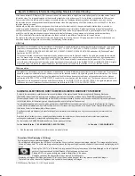 Preview for 2 page of Samsung LN19A330 User Manual