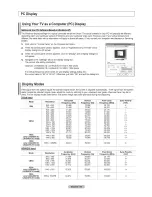 Предварительный просмотр 36 страницы Samsung LN19A451 User Manual