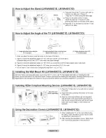 Предварительный просмотр 56 страницы Samsung LN19A451 User Manual